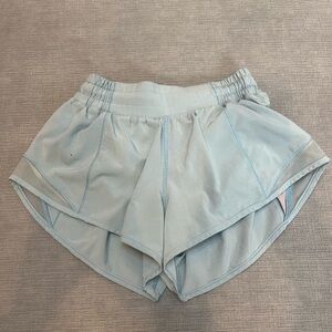 lululemon athletica Light Blue Athletic Shorts